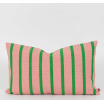 Housse de coussin America - 30x50cm - pink green