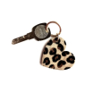 Porte-clefs - Heart - Léopard