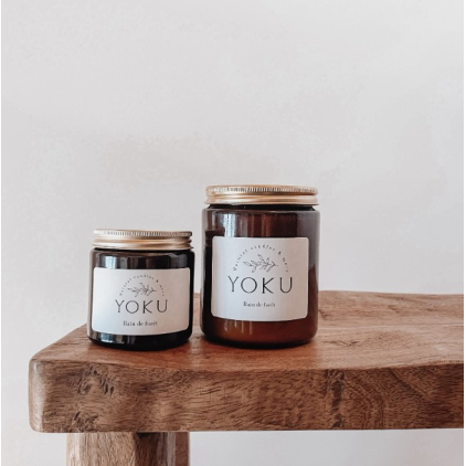 Bougie Yoku - ambré - 120ml - Bain de Forêt