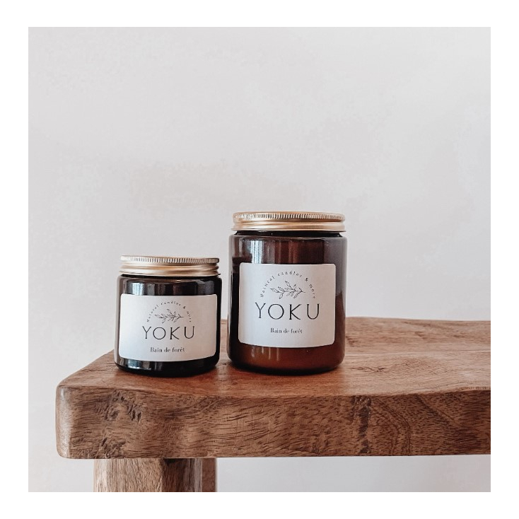 Bougie ambré - 120ml - Bain de Forêt
