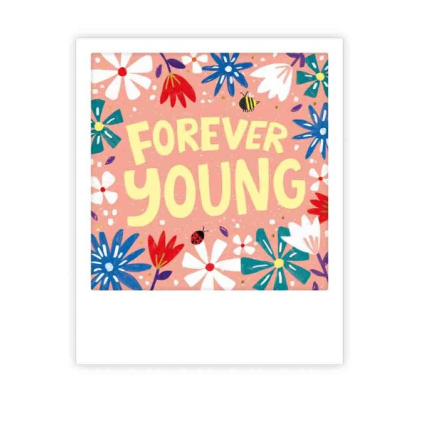 Mini carte postale - Forever Young - MP0861EN