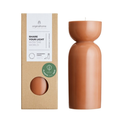 Organic Candle - Medium - Cognac - TC0061.52