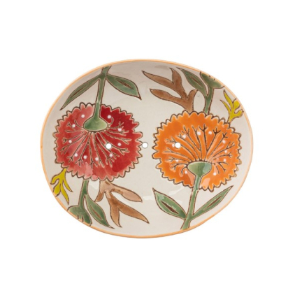 Soap Dish - summer - rouge et orange - POR709