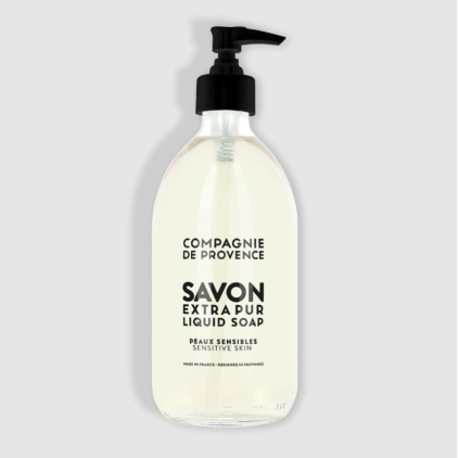 Savon liquide de Marseille apaisant - 495ml - Peaux sensibles