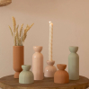 Bougeoir / vase en céramique Lus  - mini - Miel