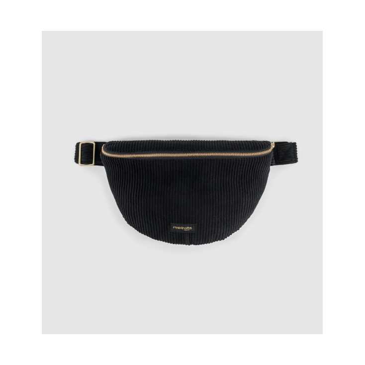 Custine XL - Le sac Banane XL - Velvet noir