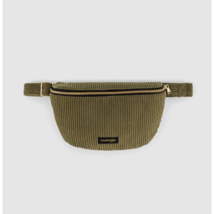 Custine - Le sac Banane - Velvet kaki 2024