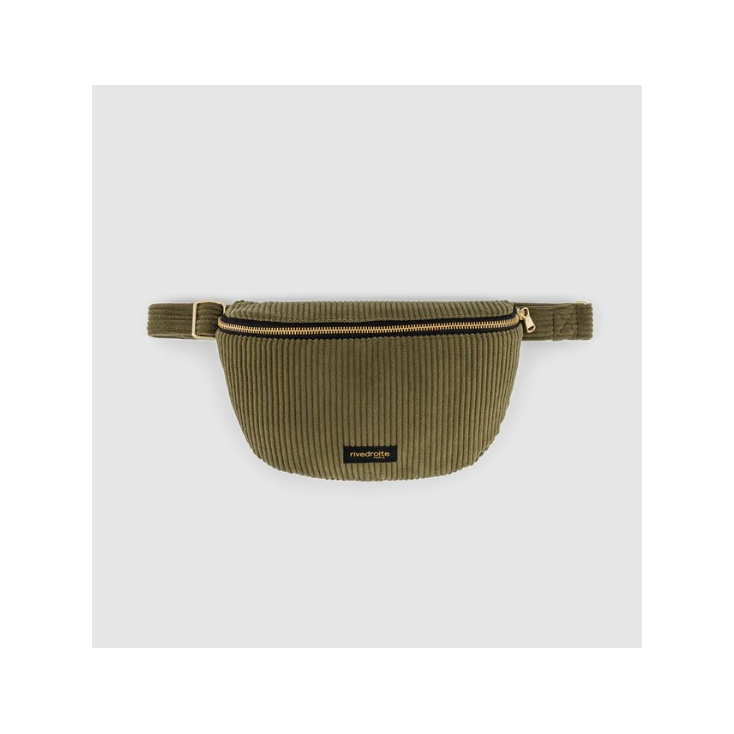 Custine - Le sac Banane - Velvet kaki 2024