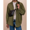 Sac Banane Drew - Black Soft Grain Leather