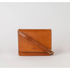 Sac Audrey Mini - Cuir Classique à Carreaux Cognac