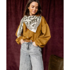 Foulard Latika - Bengale - Latte