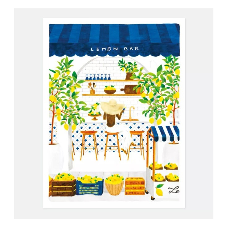 Affiche décorative - Medium - Amalfi Coast - 30x40 cm