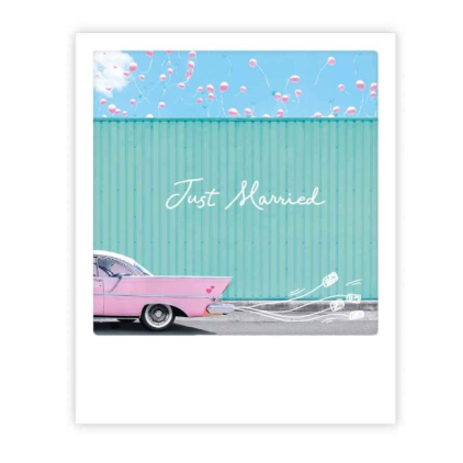 Carte postale - Just married car - ZG1274EN