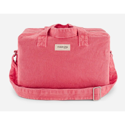 Sauval - Le city bag en coton recyclé - Melrose Pink - printemps/été 2025