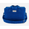 Sauval - Le city bag en coton recyclé - Venice Blue - printemps/été 2025