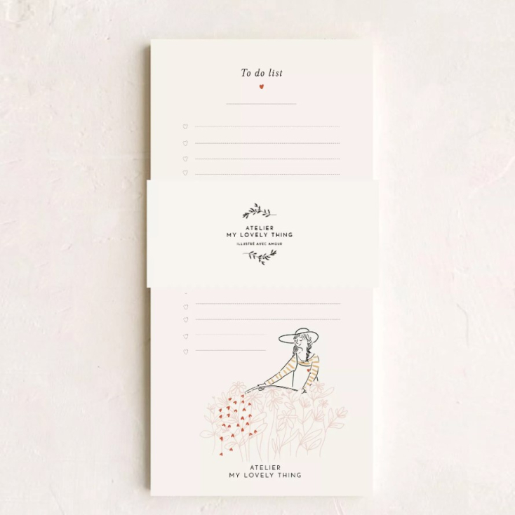 Bloc notes - Jardin