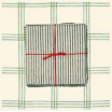 Serviette de table en tissu - Stripe - Sapin