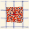 Serviette de table en tissu - Myosotis - Sienne
