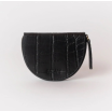 Porte-monnaie Laura - Black Croco Leather