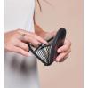 Porte-monnaie Laura - Black Croco Leather
