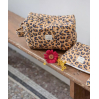 Petite trousse de toilette - Léopard Camel