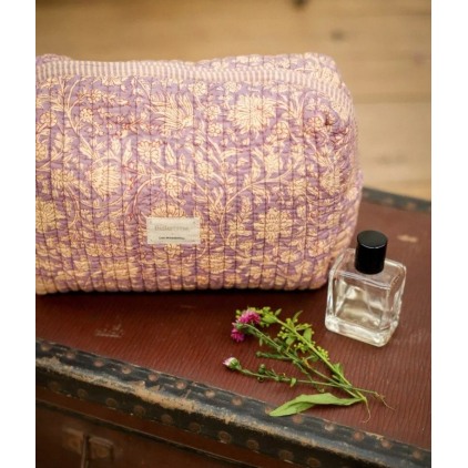 Grande trousse de toilette - Anjali Lilas