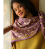 Grand foulard - Albertine Purple