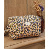 Grande trousse de toilette - Léopard Camel
