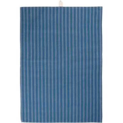 Tea Towel Samuel - dark blue thin natural stripes - 66160-39