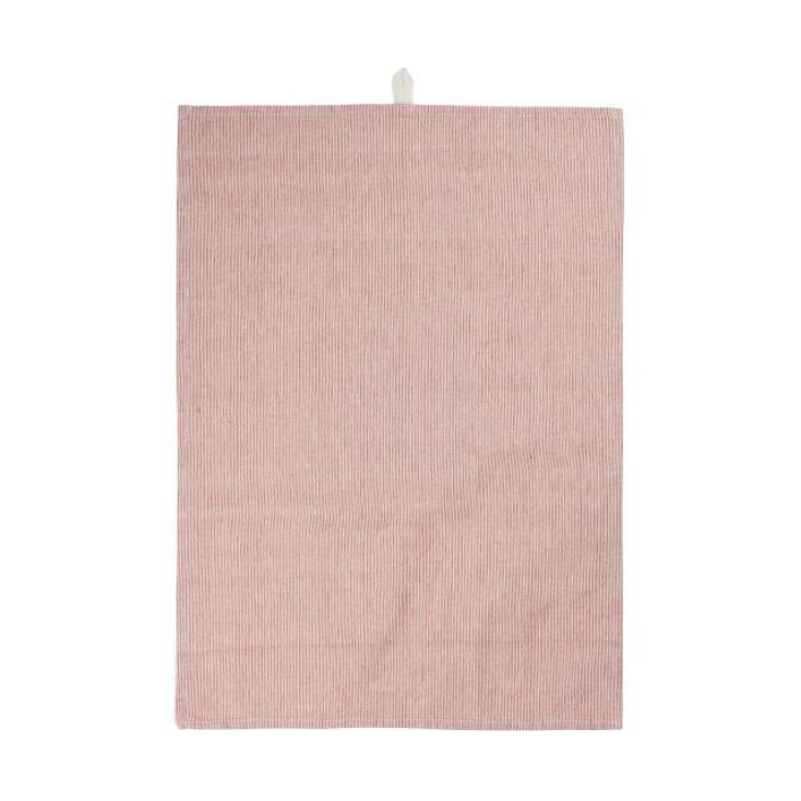 Tea Towel Mie - rust and natural stripes - 66161-70