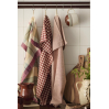 Tea Towel Mie - rust and natural stripes - 66161-70