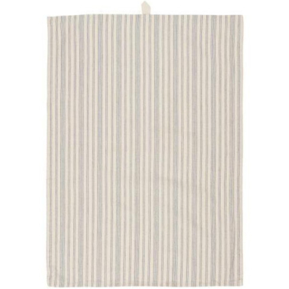 Tea Towel Kasper - natural with dark blue stripes - 66172-39