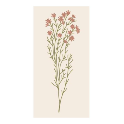 Serviettes en papier - Light pink flower - 16 pces - 95920-00
