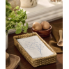 Serviettes en papier - Blue flower silhouette - 16 pces - 95942-13