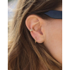 Boucle d'oreille à la pièce - Torsades