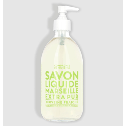 savon liquide Extra Pur 500 ml verre verveine
