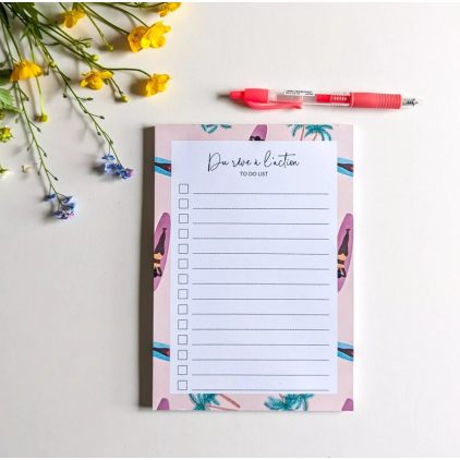 To-Do List - A5 - Eté à la plage