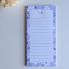 To-Do List - Petites fleurs blanches - Violet