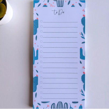 To-Do List - Cactus et fleurs