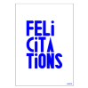 Carte A5 - Félicitations