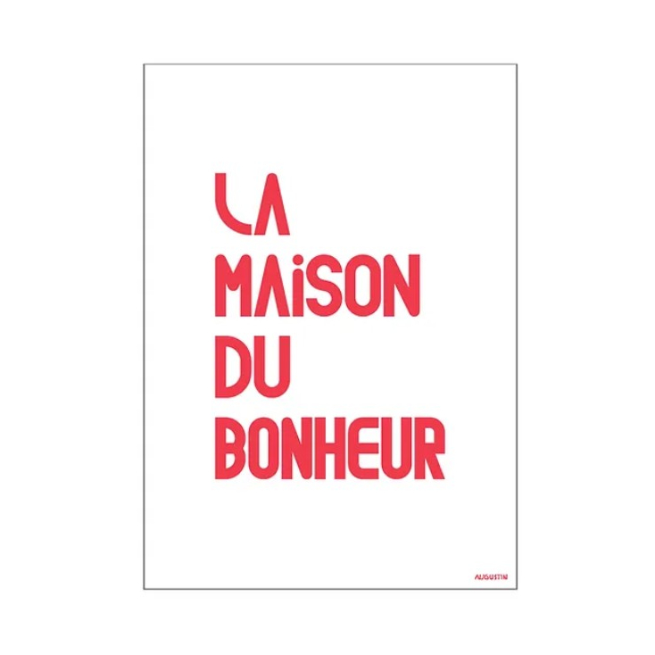 Carte - La maison du bonheur