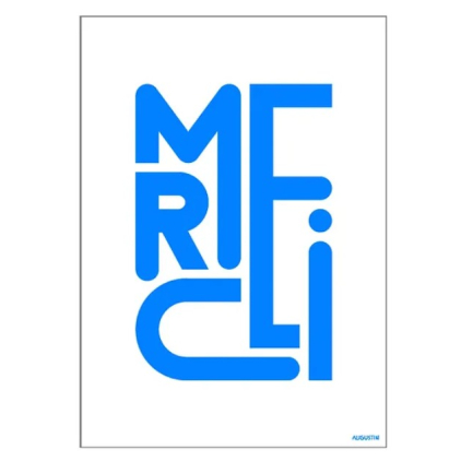 Carte - Merci