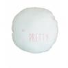 Coussin en lin couleur aqua "Pretty"