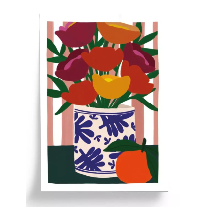 Affiche - A5 - Coquelicots