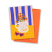 Carte postale avec enveloppe - Marguerites