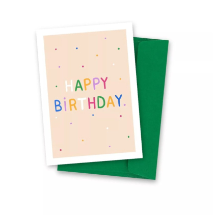 Carte postale - Happy birthday
