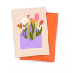 Carte postale avec enveloppe - Quelques mots