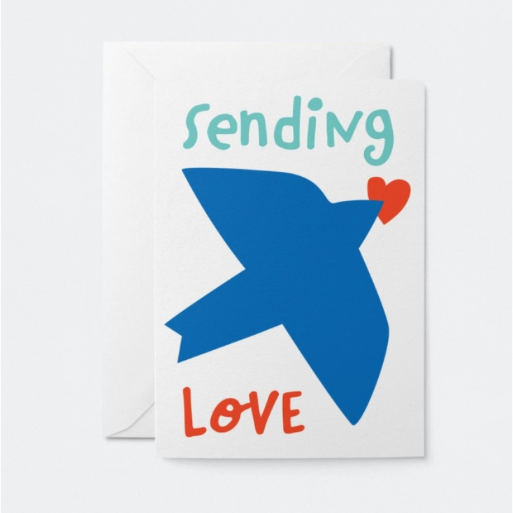 Carte avec enveloppe - Sending Love - GLEE01