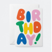 Carte avec enveloppe - Birthday!