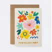 Carte avec enveloppe - Marvellous Mom